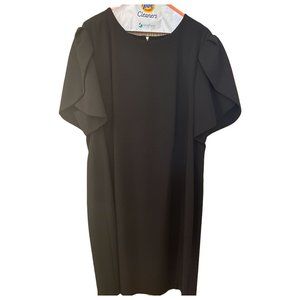 Calvin Klein Plus Size Tulip-Sleeved Sheath Dress